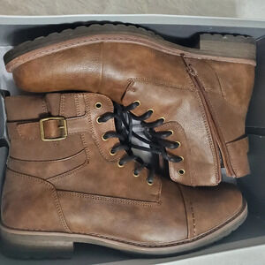 Restoration Ankle boots Brown size 13 New In Box